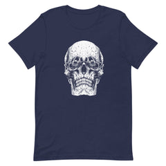 Edgy Skull Design Graphic T-Shirt
