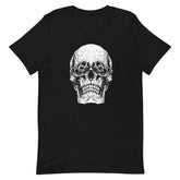 Edgy Skull Design Graphic T-Shirt