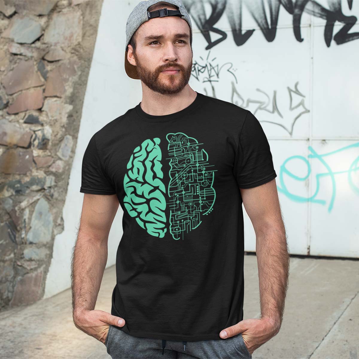 Electric Brain Unisex T-Shirt