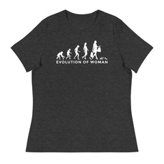 Female Evolution Funny Women's T-shirt