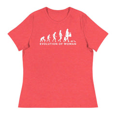 Female Evolution Funny Women's T-shirt