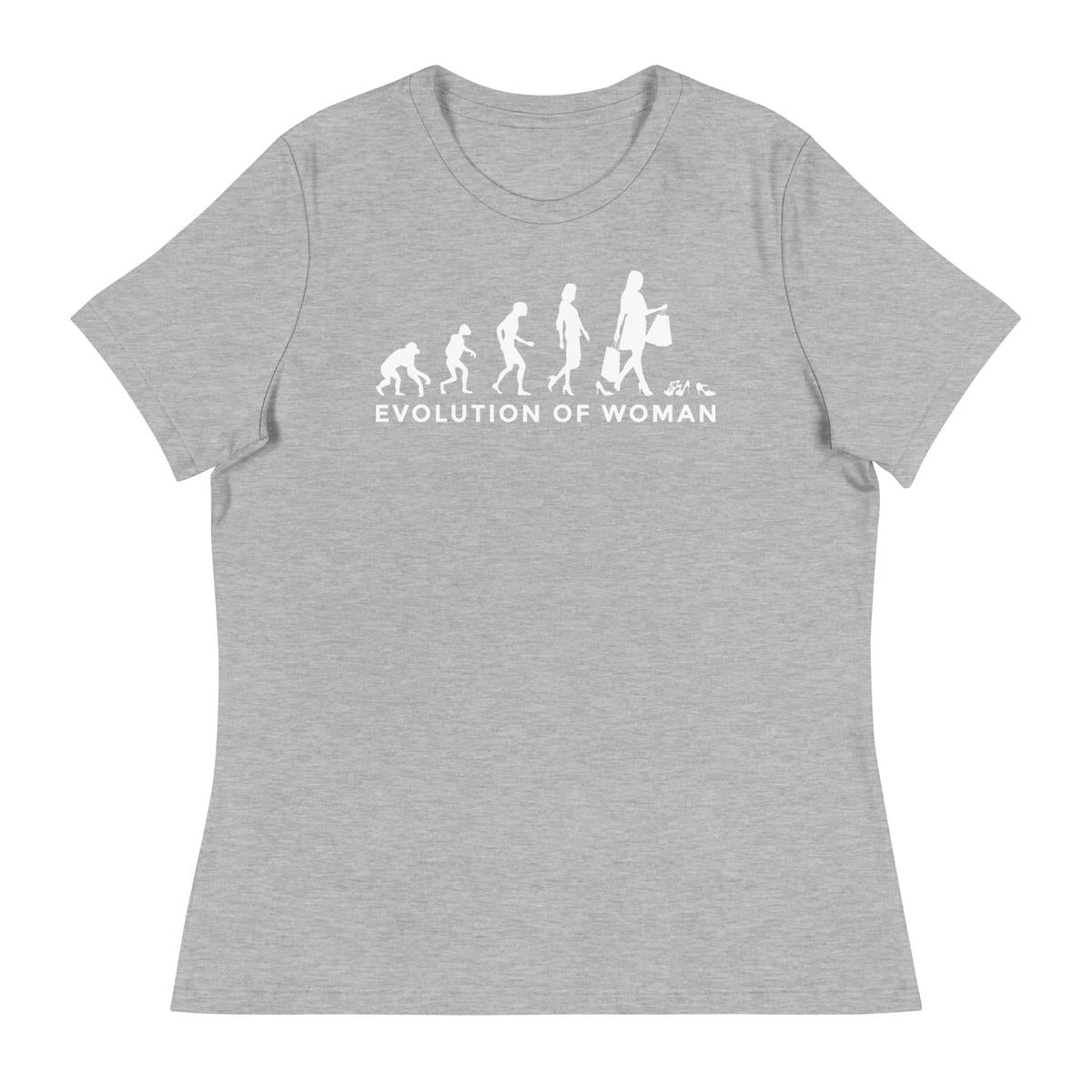 Female Evolution Funny Women's T-shirt