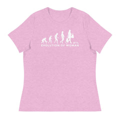 Female Evolution Funny Women's T-shirt