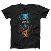 Fiery Skull Unisex T-Shirt