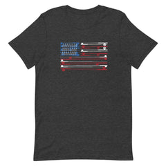 Fishing Rods American Flag Unisex T-shirt