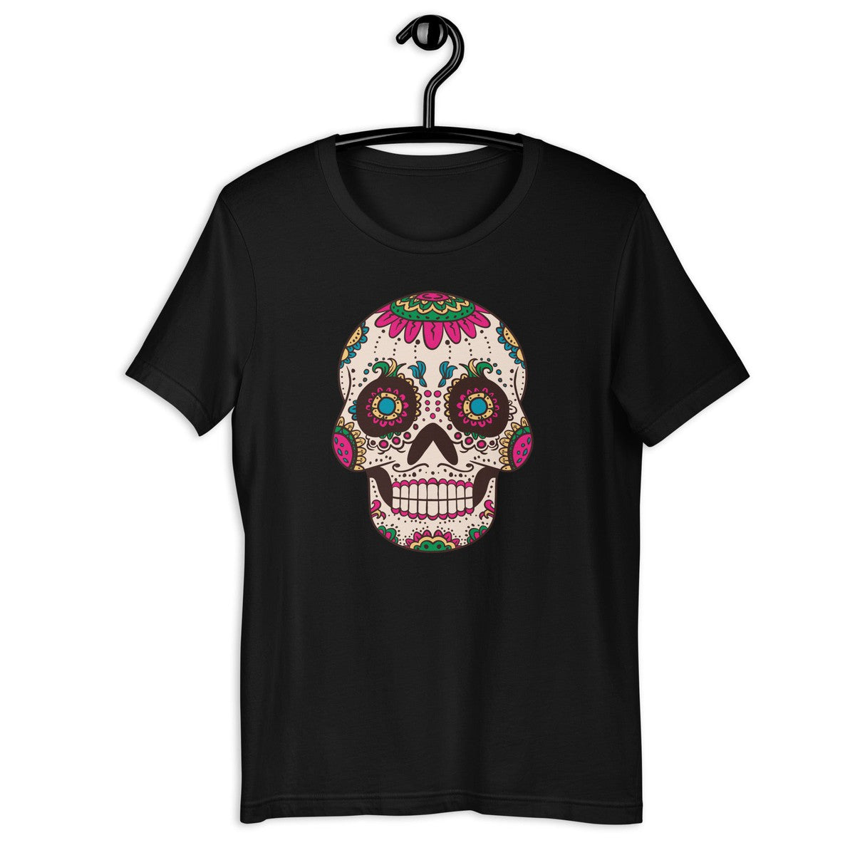 Sugar Skull Day Of The Dead Unisex T-Shirt
