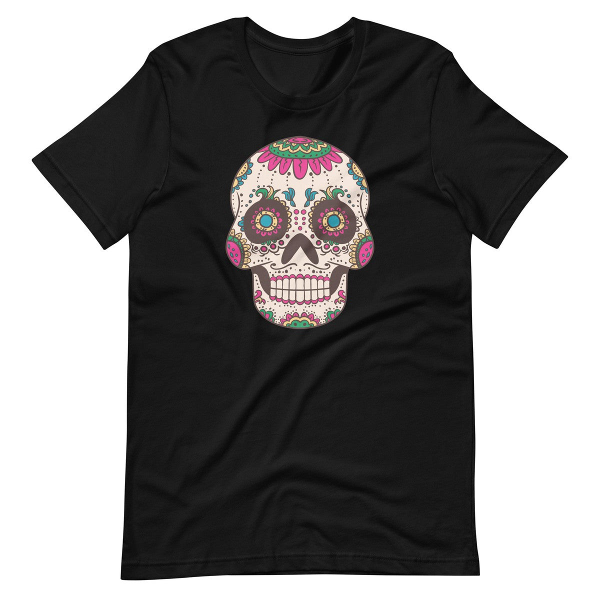 Sugar Skull Day Of The Dead Unisex T-Shirt