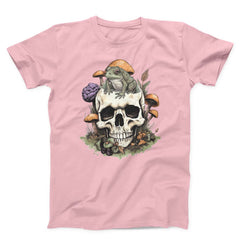 Frog On Skull Cottagecore Unisex T-shirt