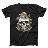 Frog On Skull Cottagecore Unisex T-shirt
