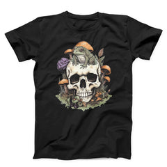 Frog On Skull Cottagecore Unisex T-shirt
