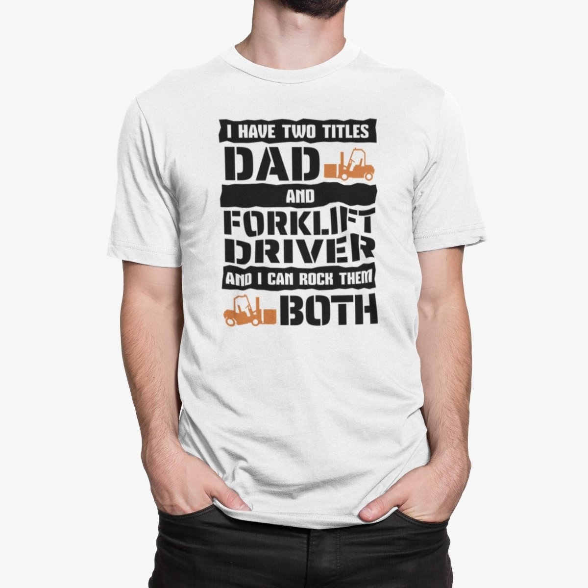Dad Forklift Driver Men's T-shirt