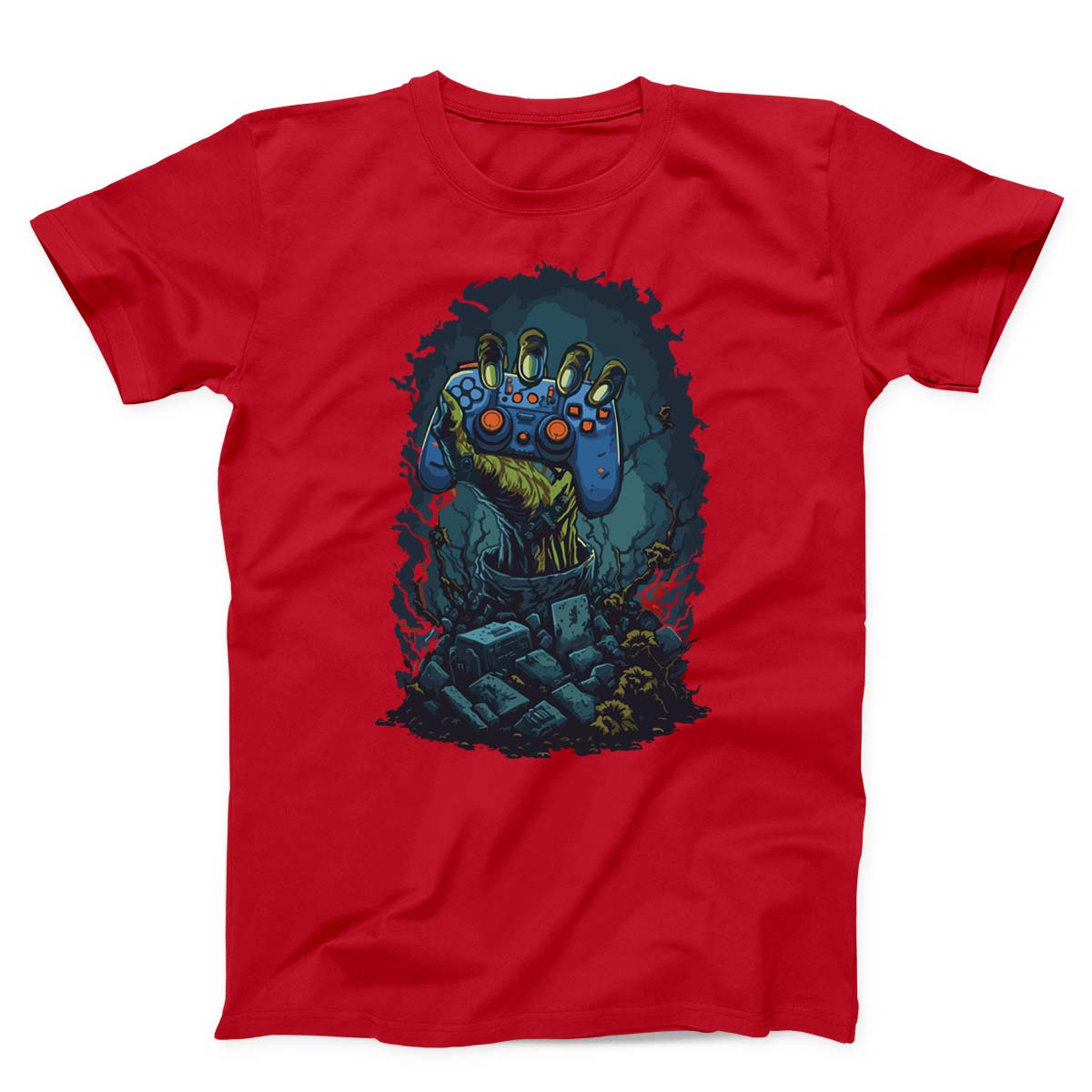 Gaming Zombie Hand Unisex T-Shirt