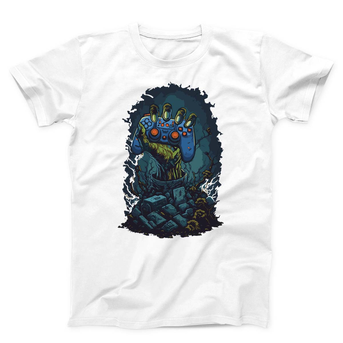 Gaming Zombie Hand Unisex T-Shirt