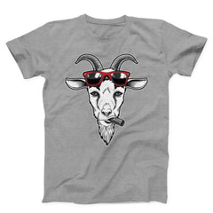 Goat With Sunglasses Unisex T-shirt