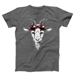 Goat With Sunglasses Unisex T-shirt