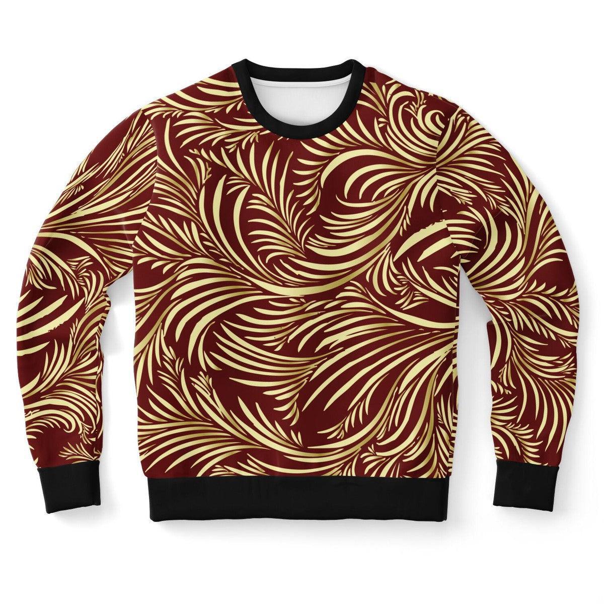 Gold Flower Unisex Sweatshirt