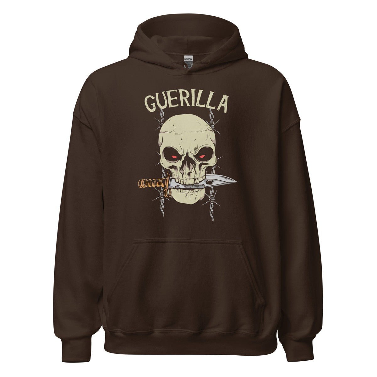 Guerilla Skull Unisex Hoodie