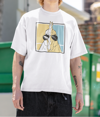 Chicken Wearing Sunglasses Unisex T-Shirt