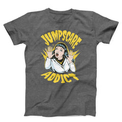 Jumpscare Movie Addict Unisex T-shirt