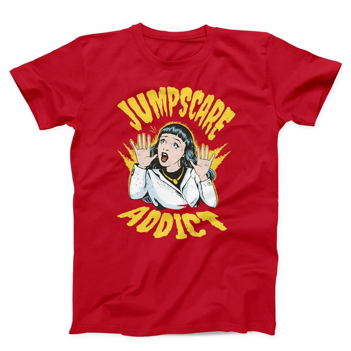 Jumpscare Movie Addict Unisex T-shirt