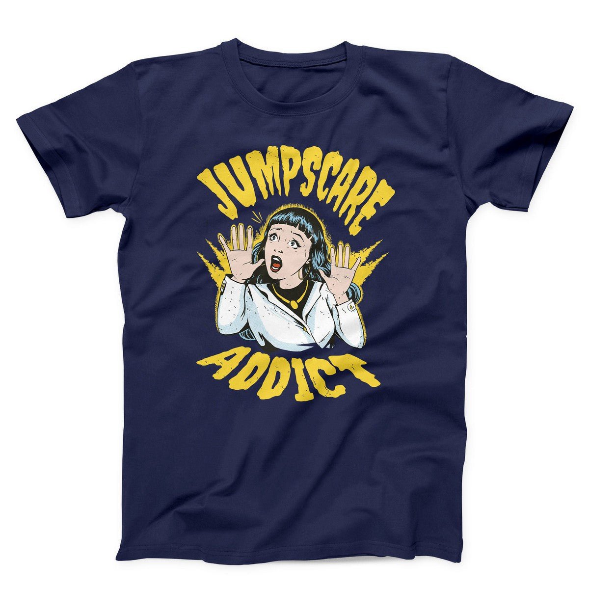 Jumpscare Movie Addict Unisex T-shirt