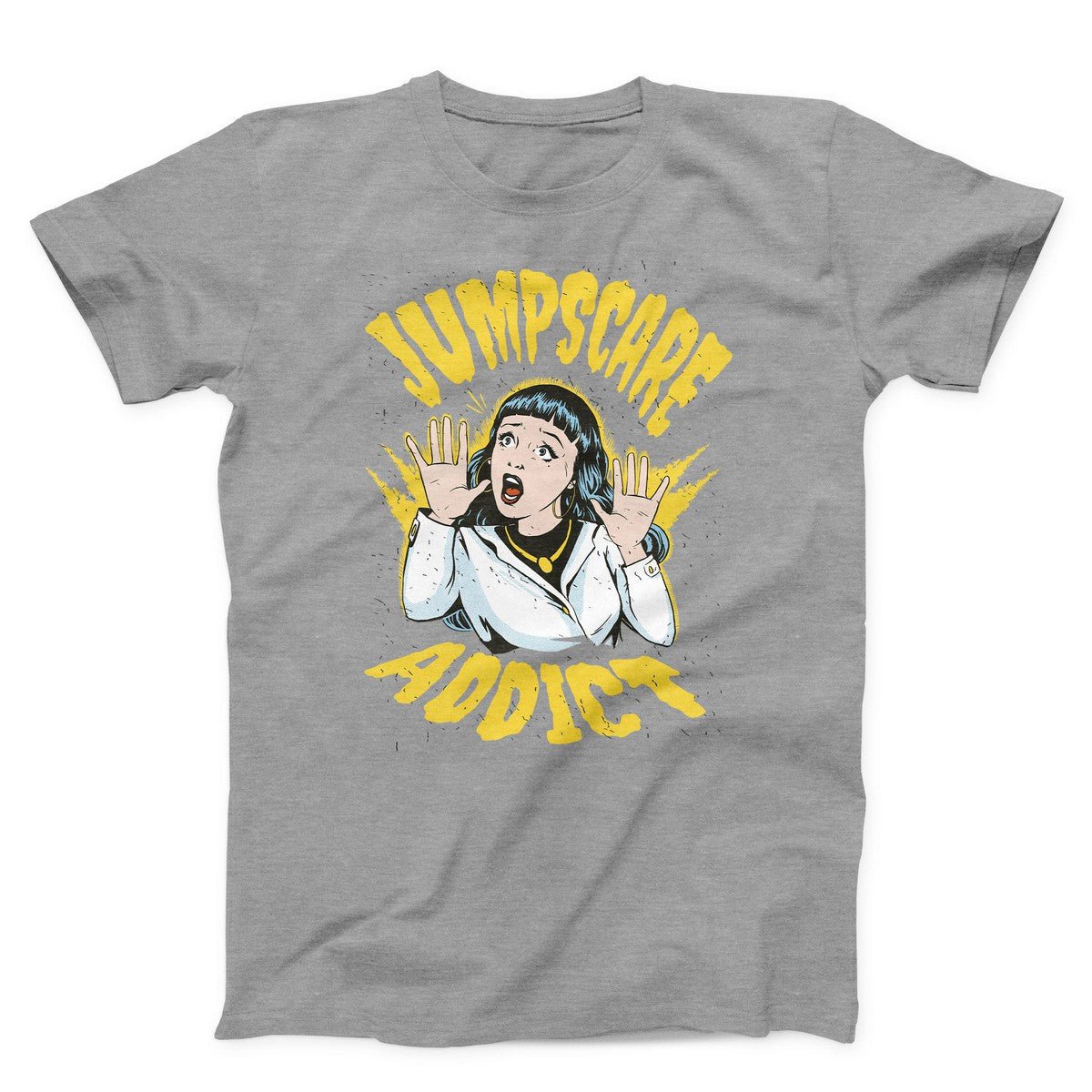 Jumpscare Movie Addict Unisex T-shirt