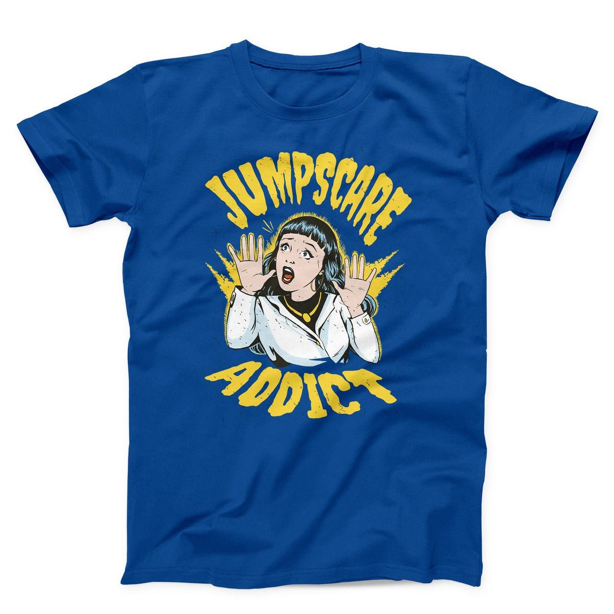 Jumpscare Movie Addict Unisex T-shirt