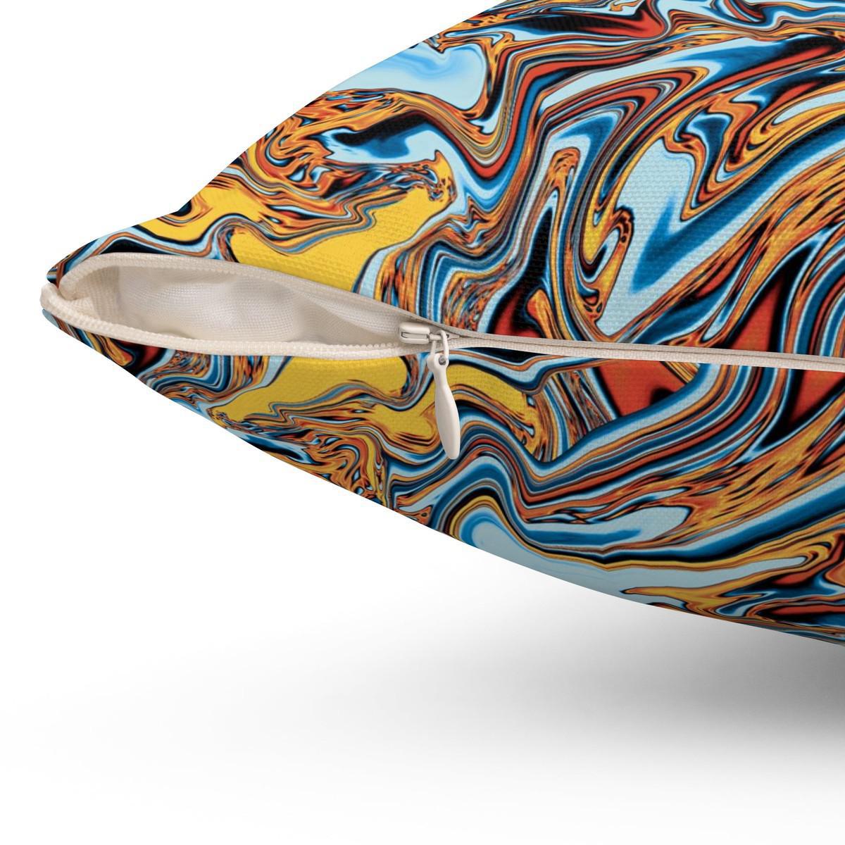 Jupiter Abstract Art Pillow