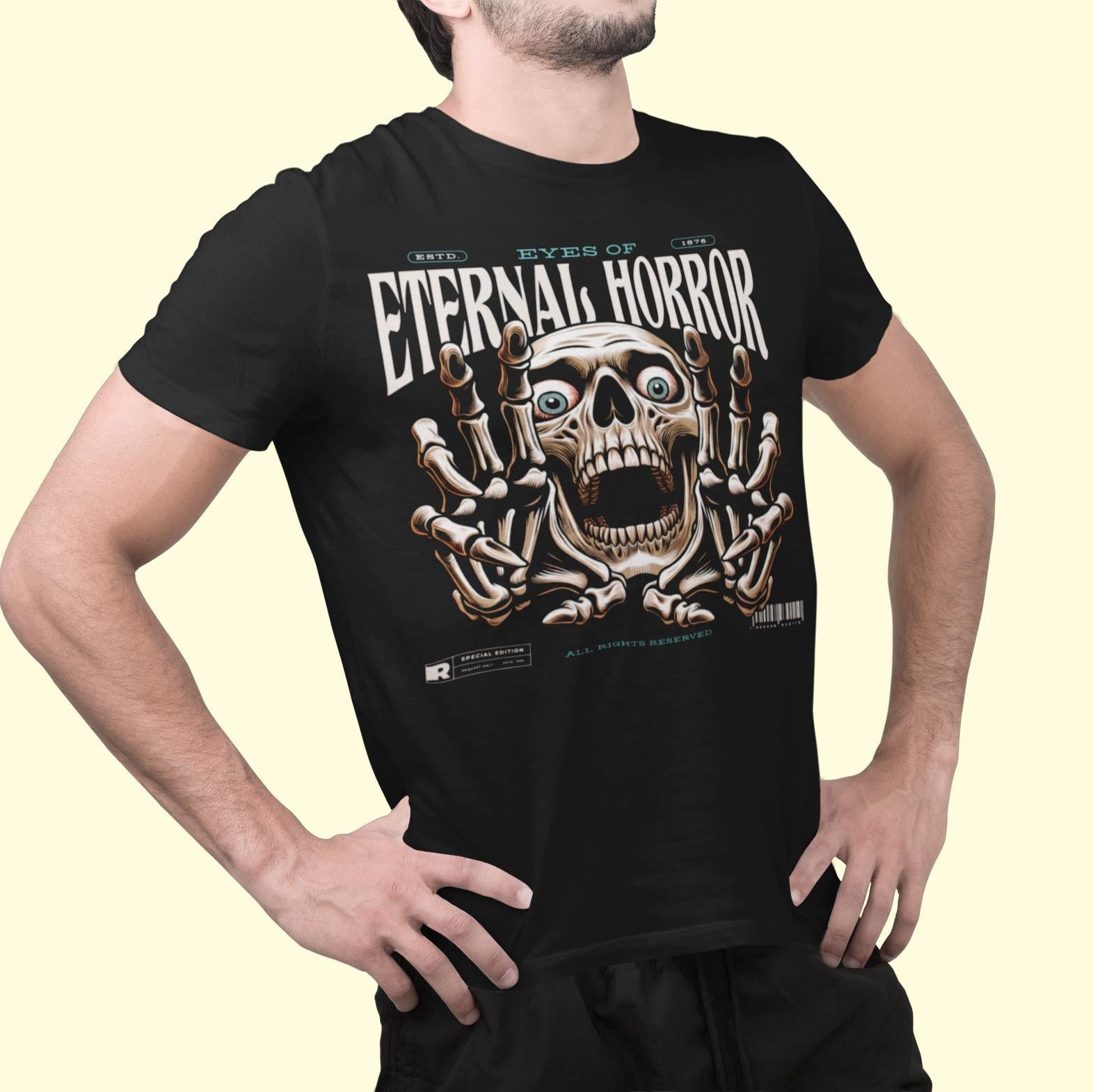 Eternal Horror Skull Unisex T-Shirt
