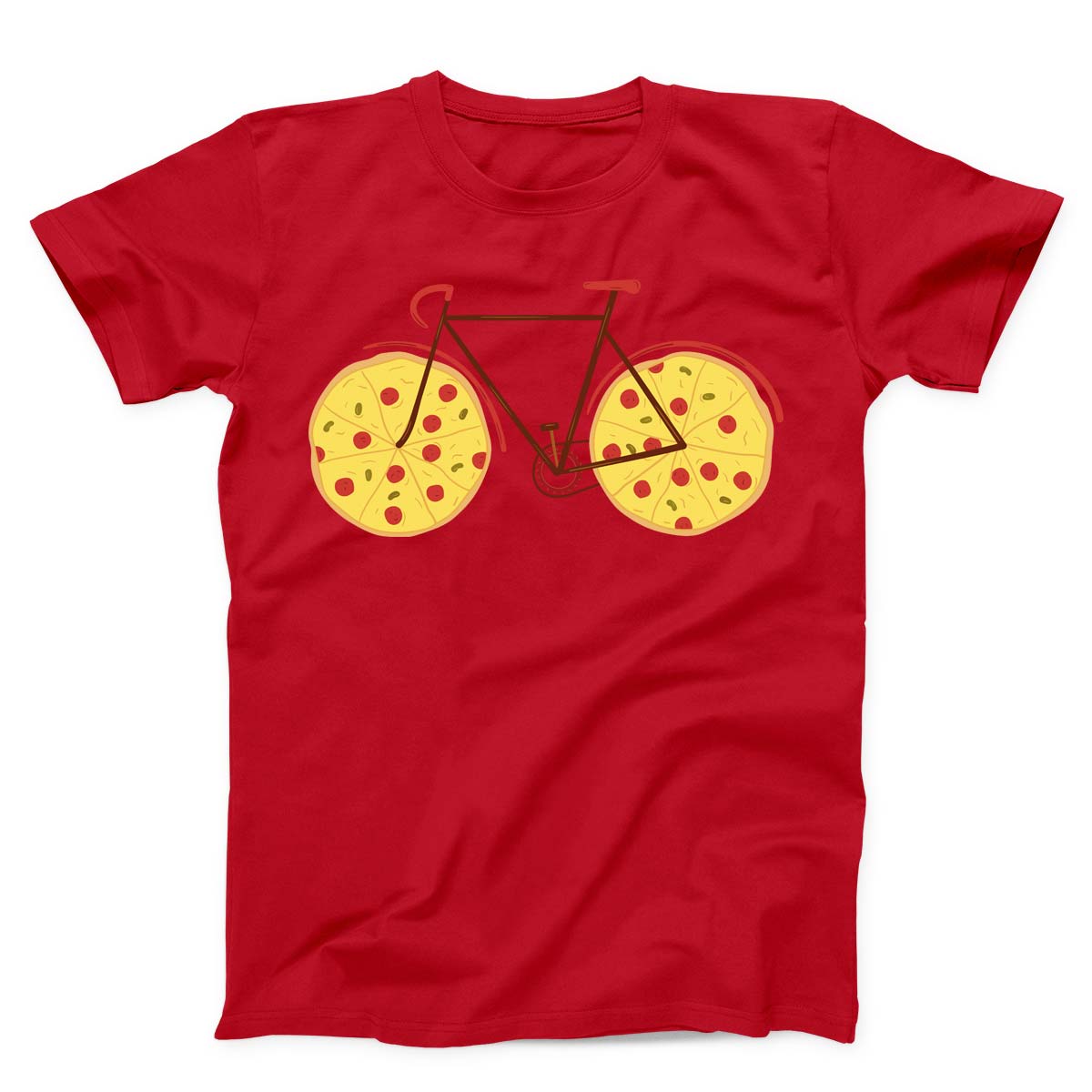 Pizza Bicycle Unisex T-Shirt