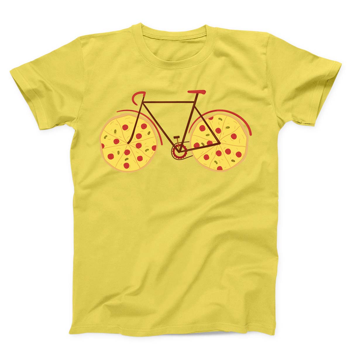 Pizza Bicycle Unisex T-Shirt