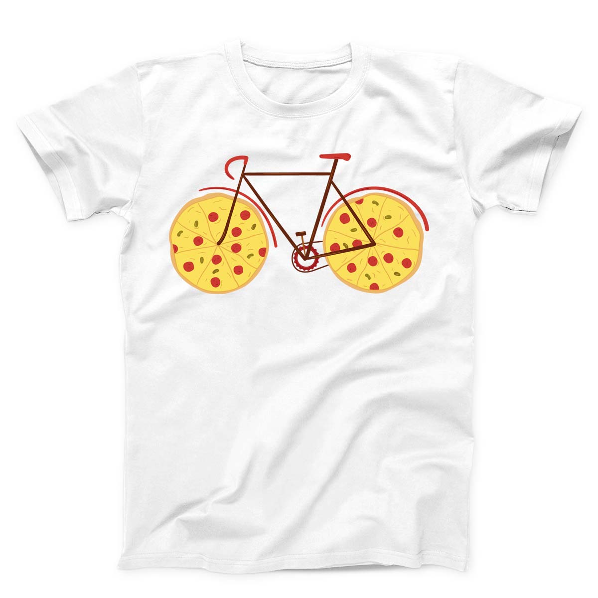 Pizza Bicycle Unisex T-Shirt