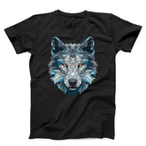 Polygonal White Wolf Unisex T-Shirt