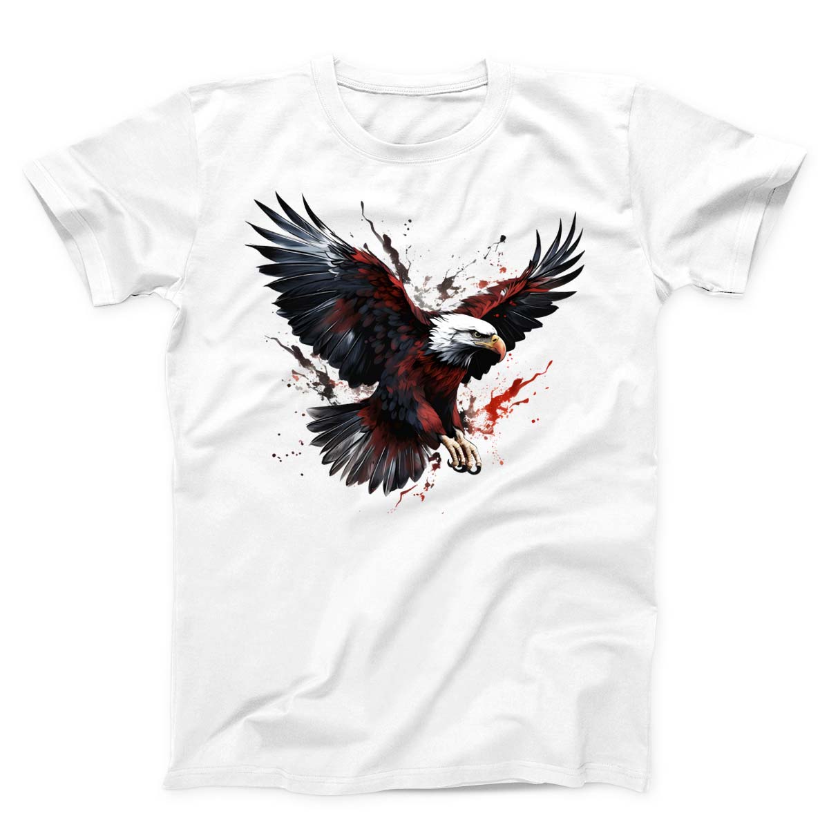 Fierce Bald Eagle Graphic Majestic Unisex T-shirt