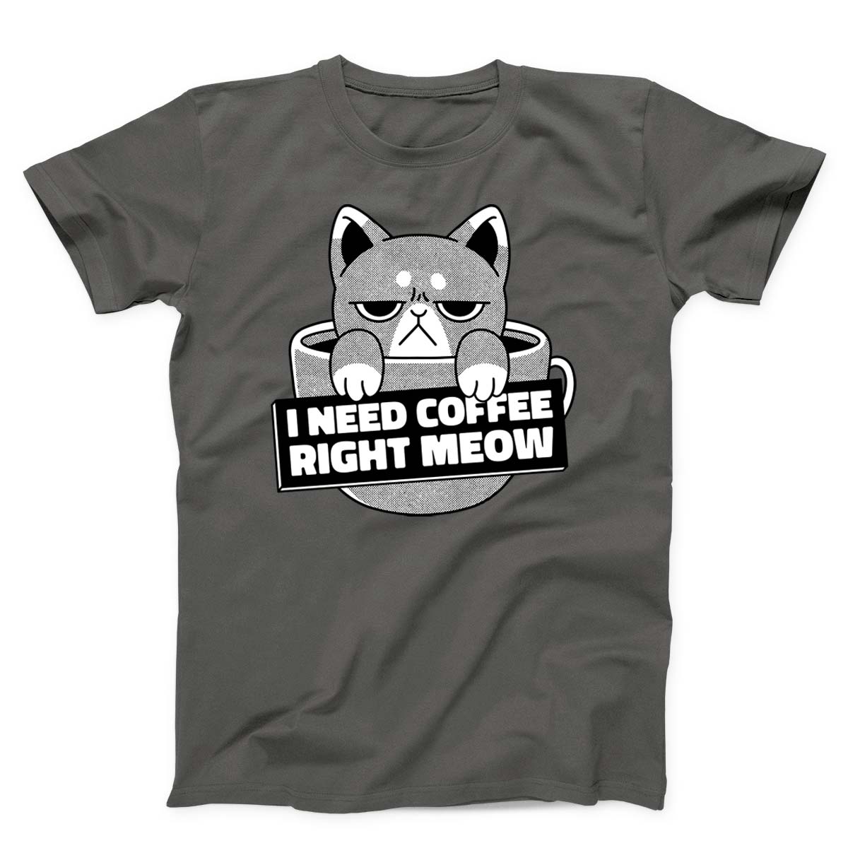 Angery Cat Coffee Drink Unisex T-Shirt