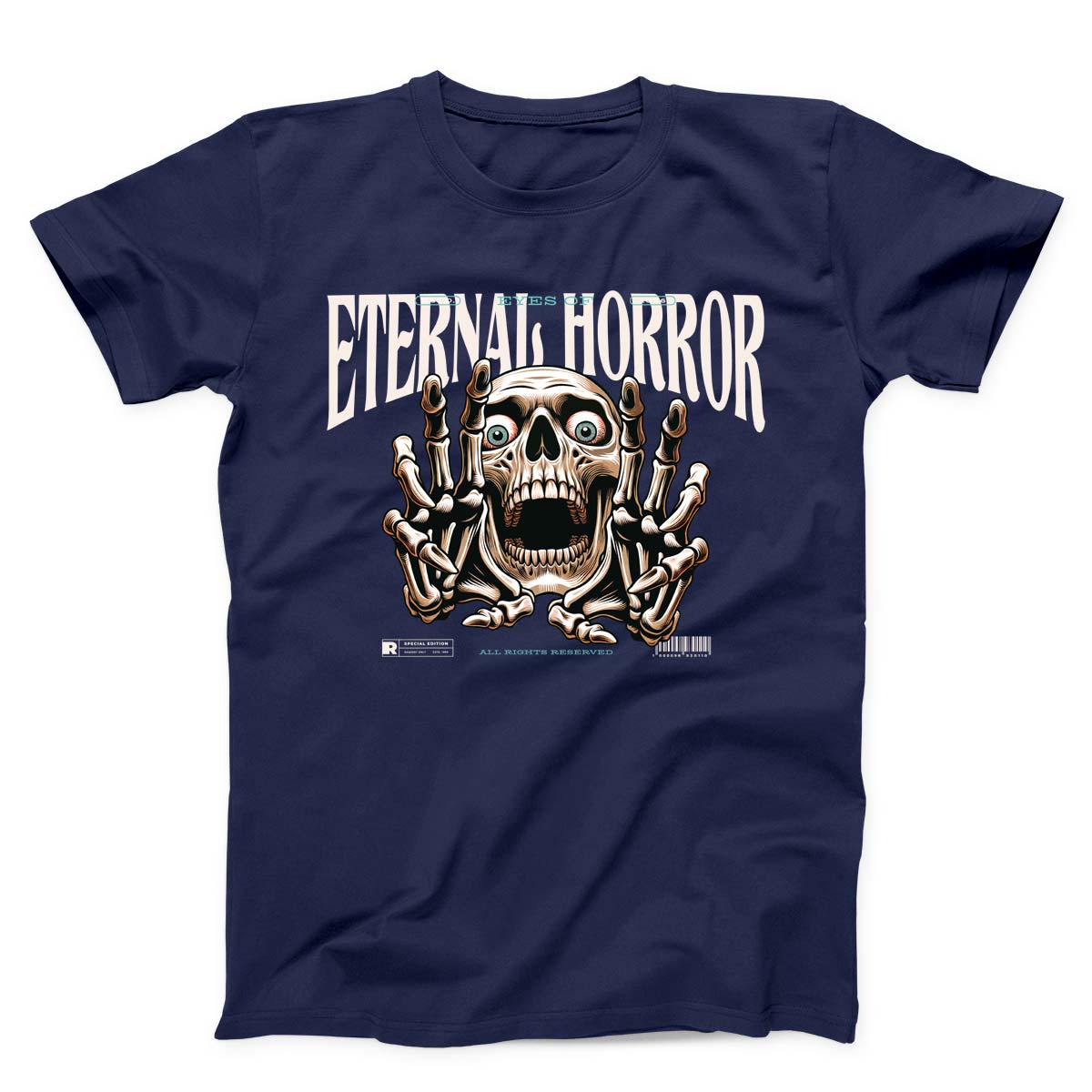 Eternal Horror Skull Unisex T-Shirt