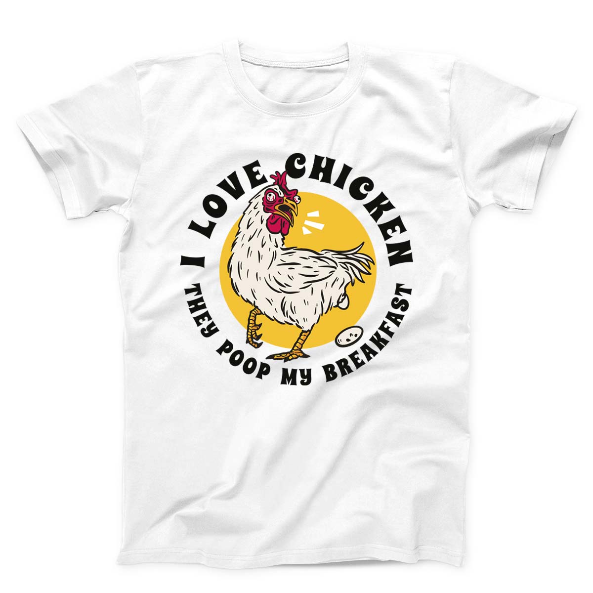 Cartoon Chicken Animal Unisex t-shirt