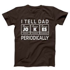 I Tell Dad Jokes Periodically Funny Men's T-Shirt