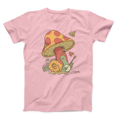 Snail Playing Banjo Unisex T-shirt