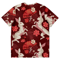 Rabbit Blossom Unisex T-shirt