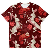 Rabbit Blossom Unisex T-shirt