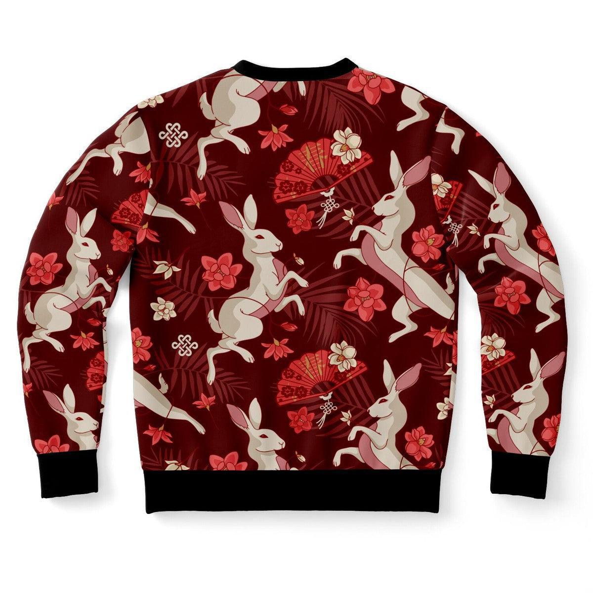 Rabbit Blossom Unsiex Sweatshirt