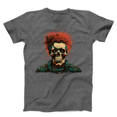 Redheaded Skeleton Punk Unisex t-shirt