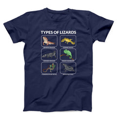 Types Of Lizards Unisex T-Shirt