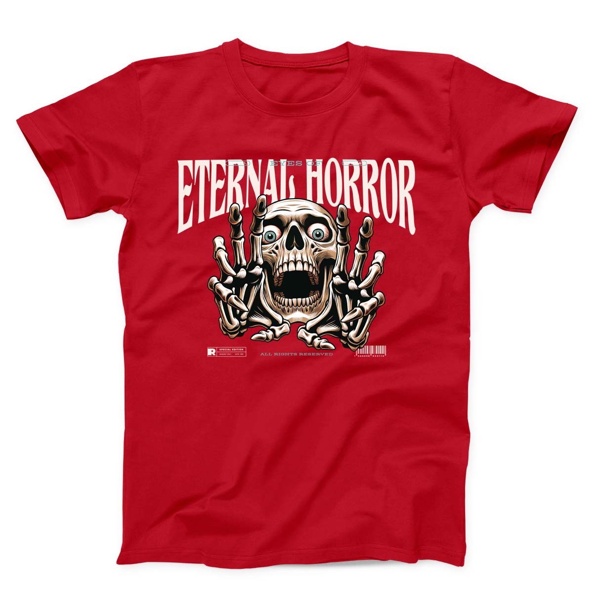 Eternal Horror Skull Unisex T-Shirt