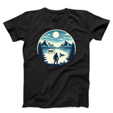 Bigfoot And Nessie Lake Unisex T-Shirt