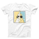 Chicken Wearing Sunglasses Unisex T-Shirt