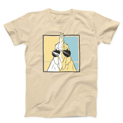 Chicken Wearing Sunglasses Unisex T-Shirt