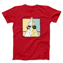 Chicken Wearing Sunglasses Unisex T-Shirt