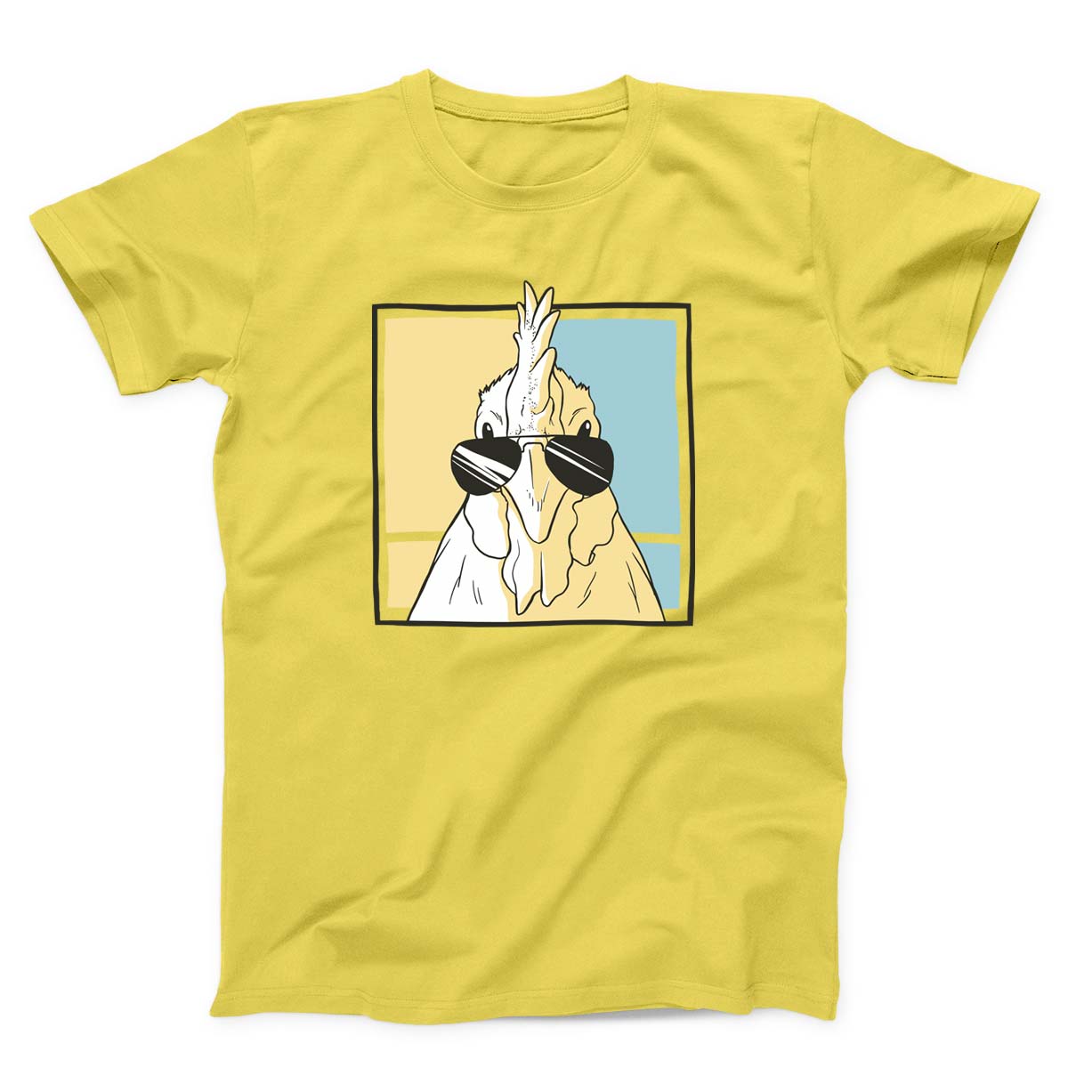Chicken Wearing Sunglasses Unisex T-Shirt